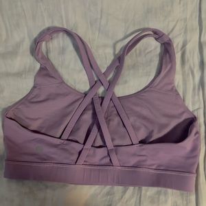 Lululemon Energy Sports Bra in Lavender